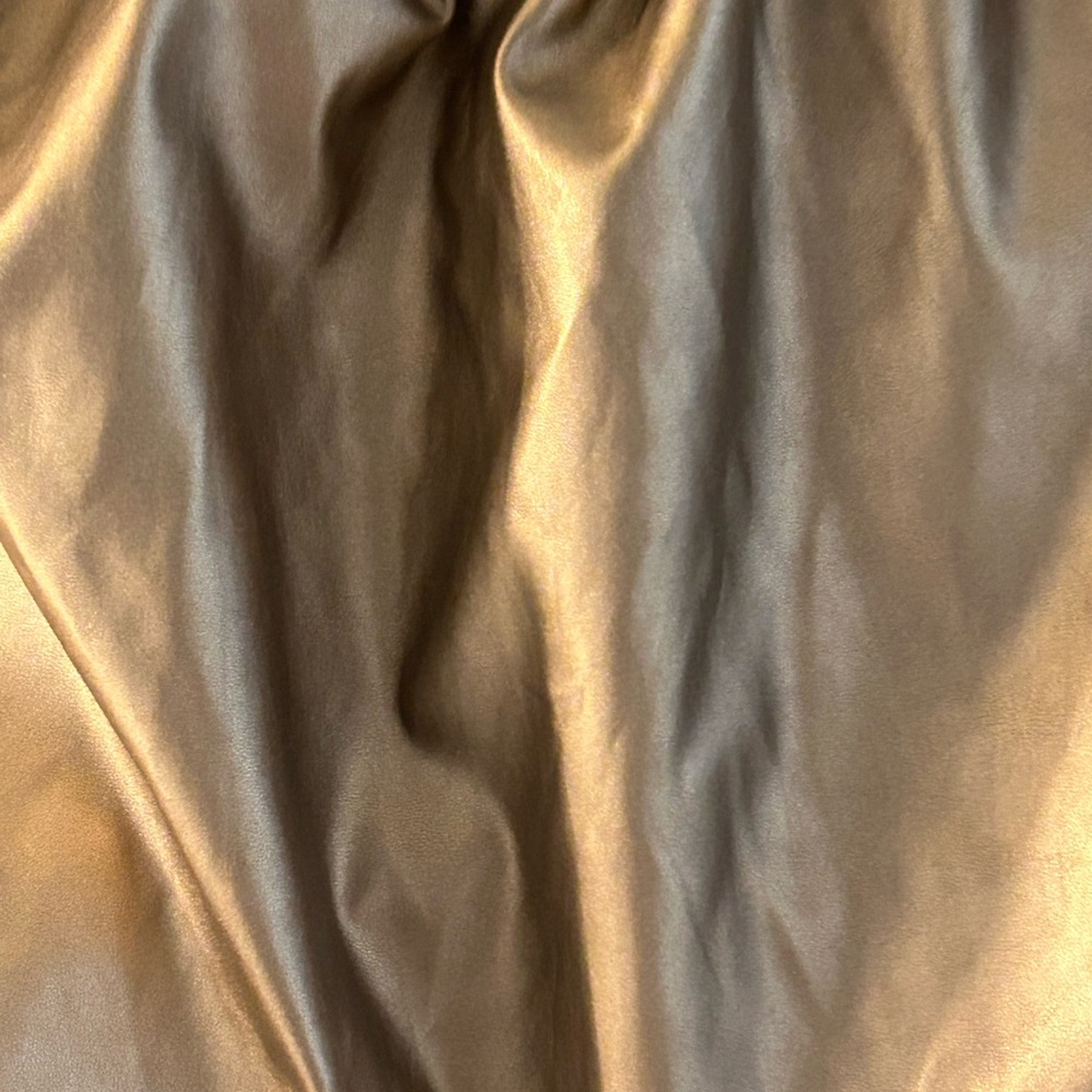 Gold Metallic Tube Top - Picture 2 of 2